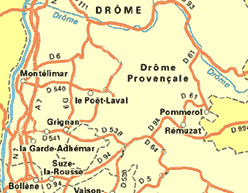 Drome provencale / Itinéraire Roman du Tricastin